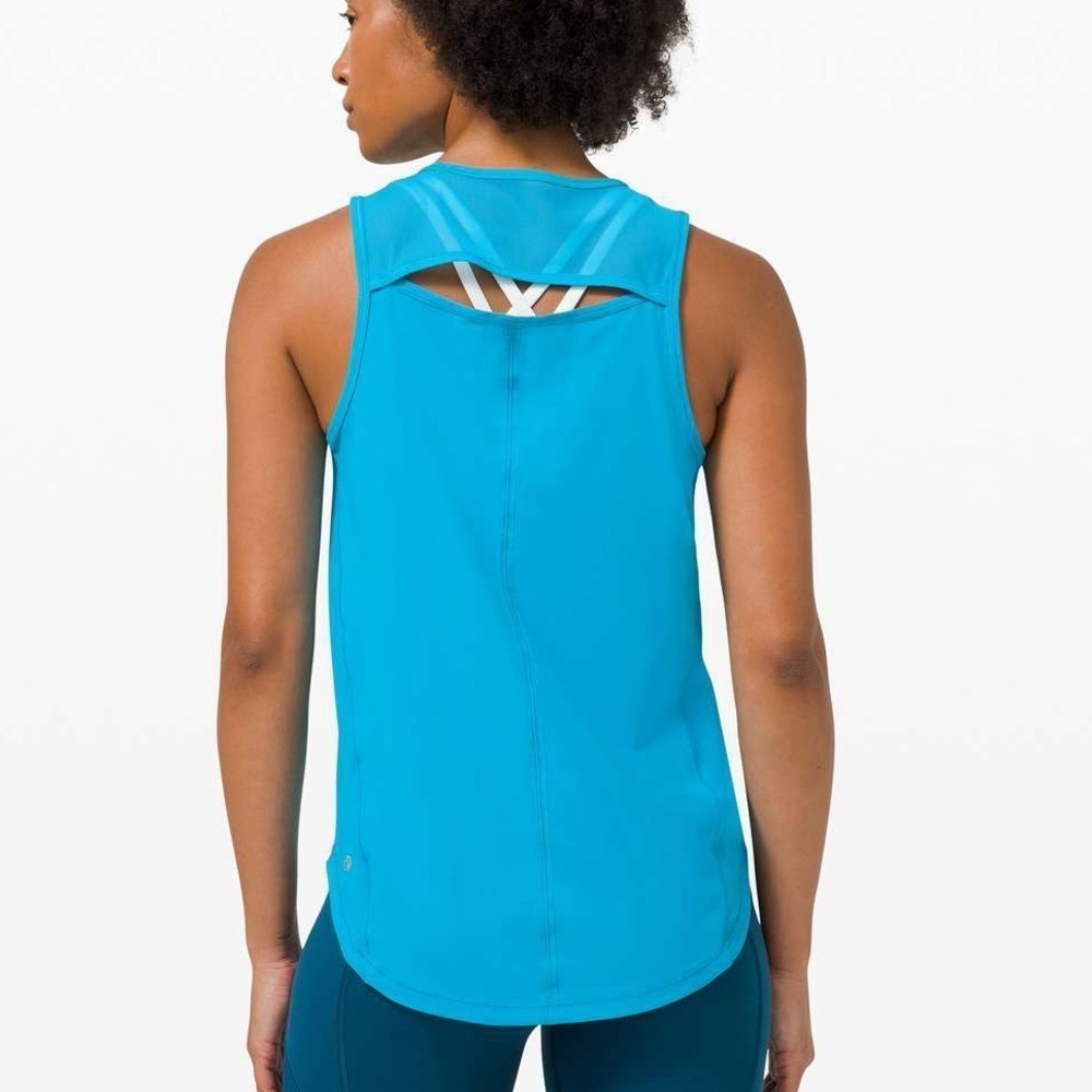 Lululemon Sculpt Tank - Turquoise Tide SZ 4